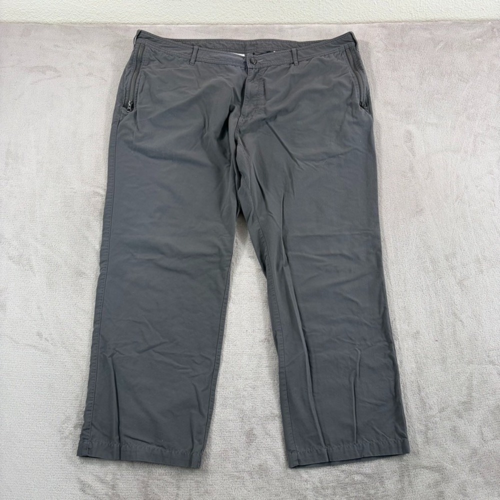 Clothing Arts Travel Pick Pocket Proof Pants Men 42x29 Grey P Cubed Zip Pockets‎